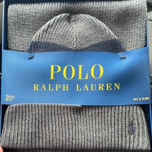 Polo Ralph Lauren Hat/Scarf Set NWTS